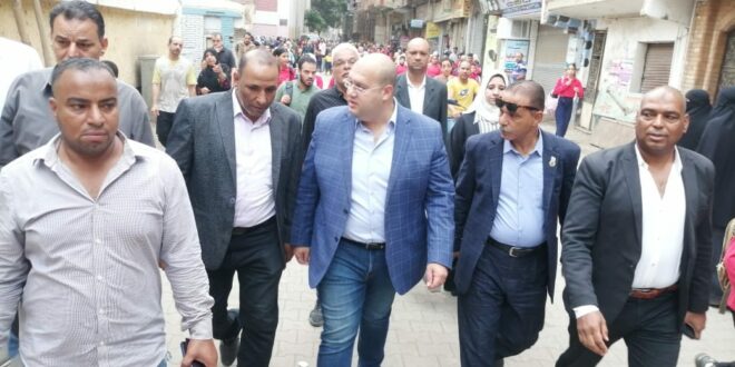 نائب محافظ الجيزة يتفقد مجمع مدارس بشتيل بمركز أوسيم