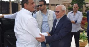 استقبل اللواء عادل الغضبان محافظ بورسعيد صباح اليوم اللواء هشام ٱمنة وزير التنمية المحلية