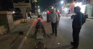 أشرف داود رئيس حى شمال بمدينة دسوق التابعة لمحافظة كفر الشيخ يستجيب سريعا لطلبات اهالي الحي في كل مكان