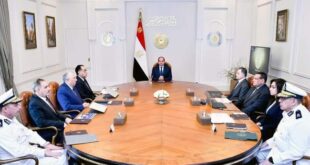 الرئيس السيسي يجتمع مع رئيس الوزراء لمناقشة مستجدات الجهود الرامية لصون وحماية الأراضي الزراعية