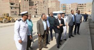 محافظ الجيزة يتفقد أعمال التطوير للمناطق المحيطة بمحطة قطارات الصعيد ببشتيل