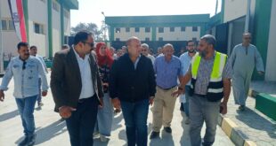 نائب محافظ الجيزة يتفقد مشروعات المبادرة الرئاسية ' حياة كريمة ' بمركز أطفيح