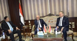 محافظ بورسعيد يزور رئيس محكمة بورسعيد