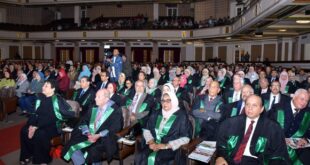 احتفالية جامعة القاهرة بعيد العلم الثامن عشر لتكريم علمائها الفائزين بجوائز الدولة والجامعة