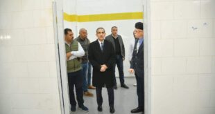 في جولته الصباحية محافظ الغربية يتفقد التجهيزات النهائية بالمجزر النصف الآلي بقرية شوني برفقة وكيل وزارة الطب البيطري بالغربيه