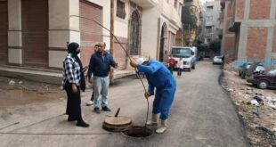 اصلاح اخطار الصرف الصحي بنطاق احياء دسوق